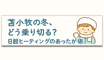 苫小牧の冬、どう乗り切る？日胆ヒーティングのあったか術　5選！！